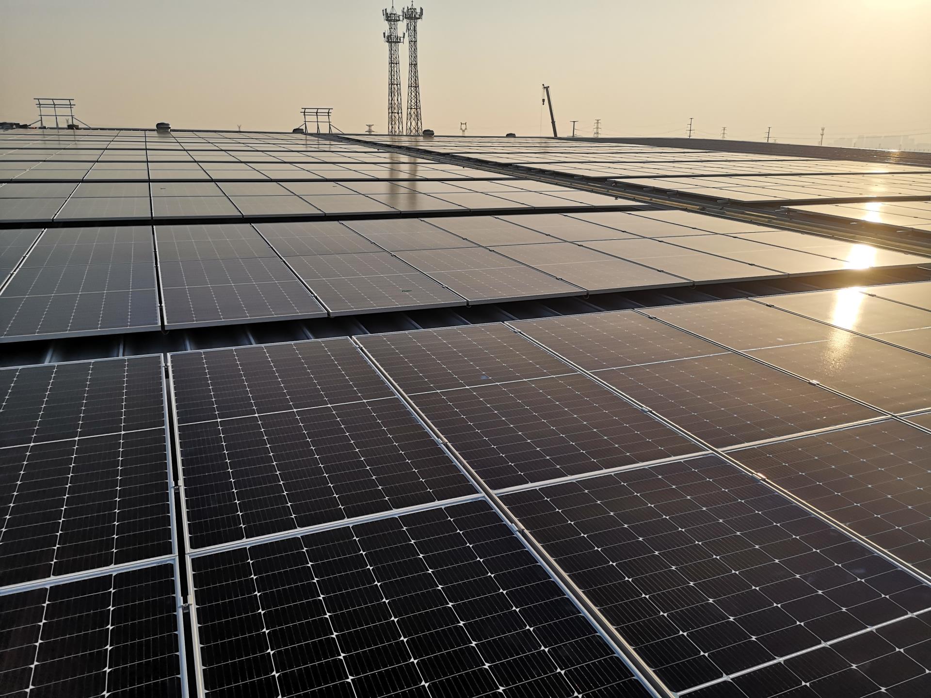 mg冰球突破电气山东莱钢3.5MW光伏项目